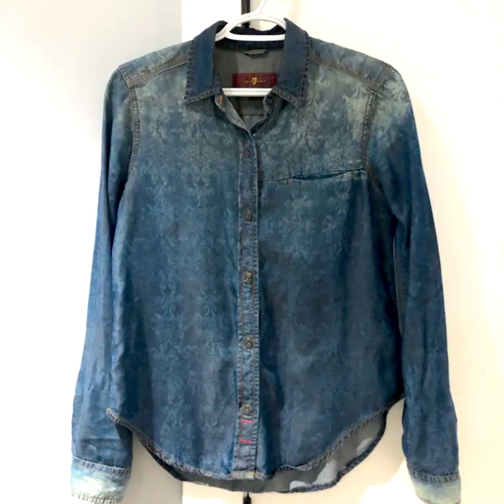 7 for All Mankind Button Down shirt